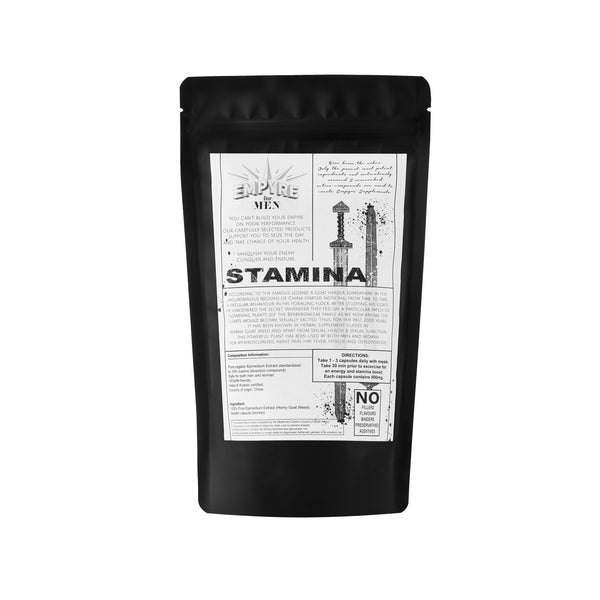 Stamina - Organic Horny Goat Weed Extract - Caps